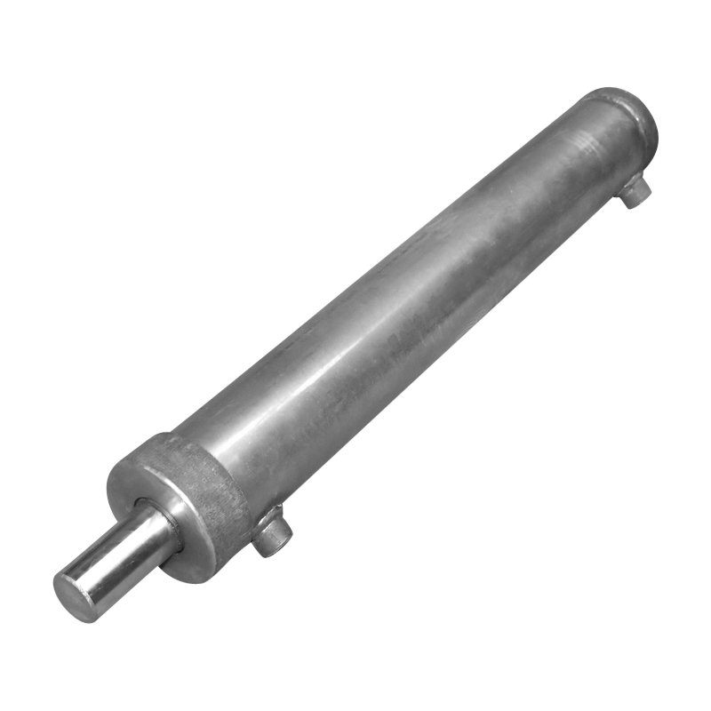 Cilindru hidraulic 650 mm filet M20 cu racord hidraulic fi20